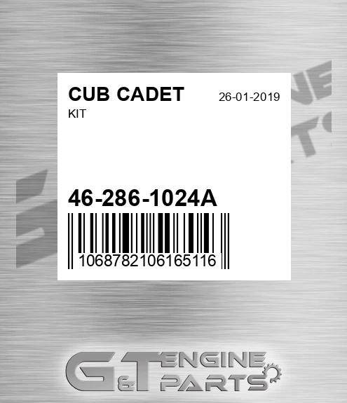 46-286-1024A Kit for CUB CADET
