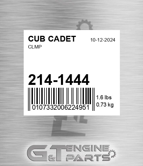 214-1444 Clmp