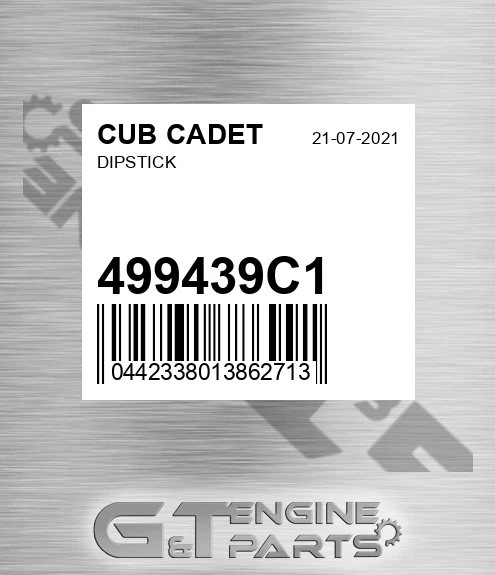 499439C1 Dipstick for CUB CADET