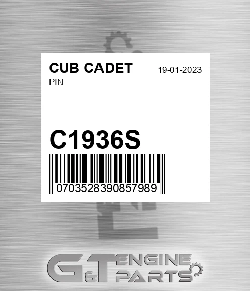 C1936S Pin