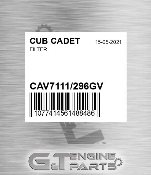 CAV7111/296GV Filter