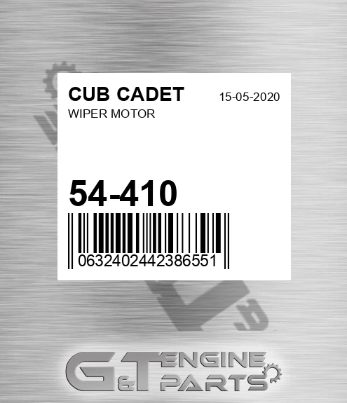 54-410 Wiper Motor for CUB CADET