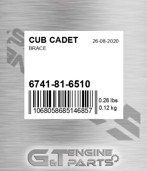 6741-81-6510 Brace