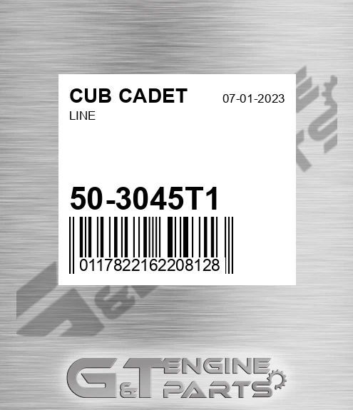 50-3045T1 Line for CUB CADET