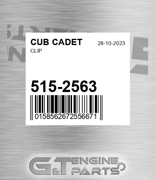 515-2563 Clip for CUB CADET