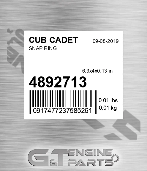 4892713 Snap Ring