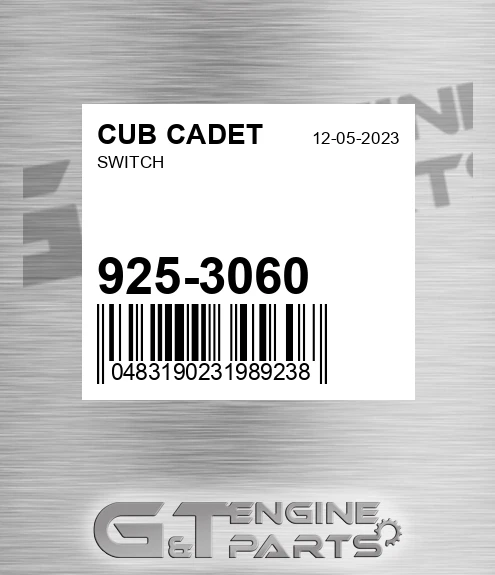 925-3060 Switch for CUB CADET