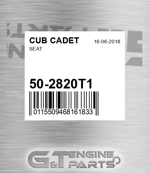 50-2820T1 Seat