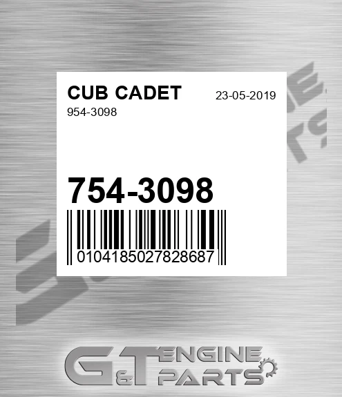 754-3098 954-3098 for CUB CADET