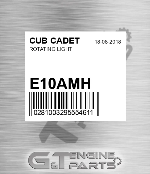 E10AMH Rotating Light