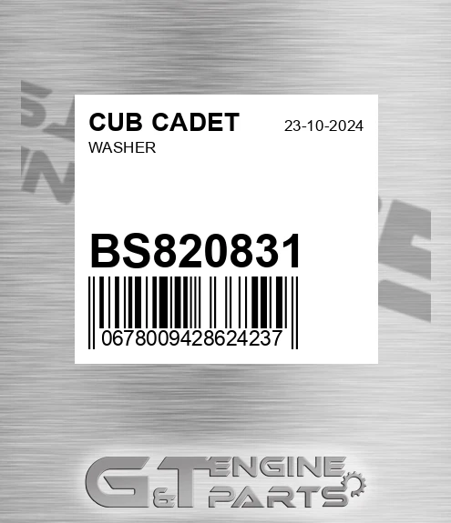 BS820831 Washer