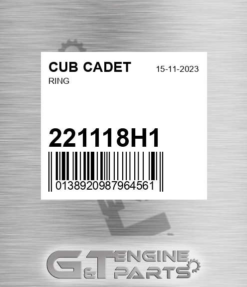 221118H1 Ring