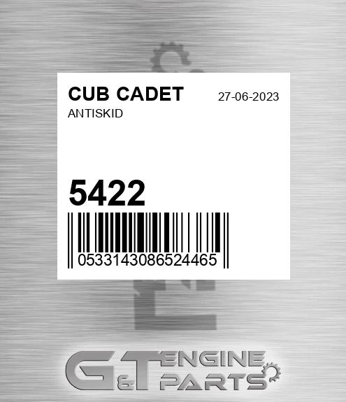 5422 Antiskid for CUB CADET
