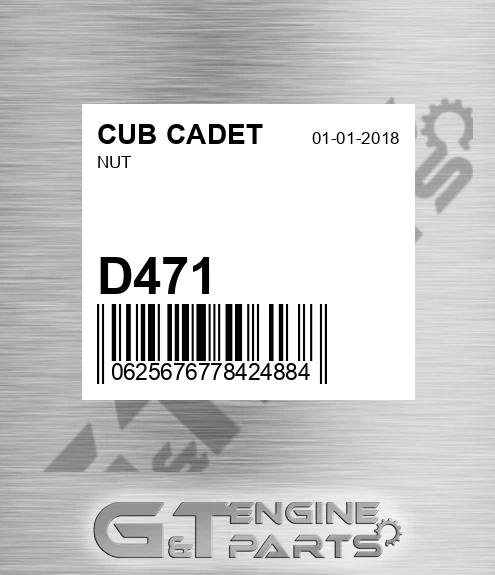 D471 Nut