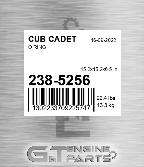 238-5256 O Ring