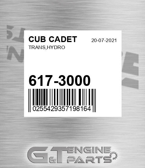 617-3000 Trans,hydro