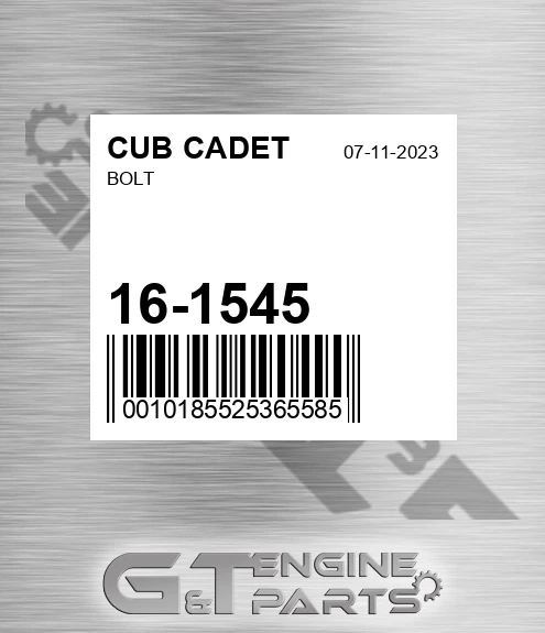 16-1545 Bolt