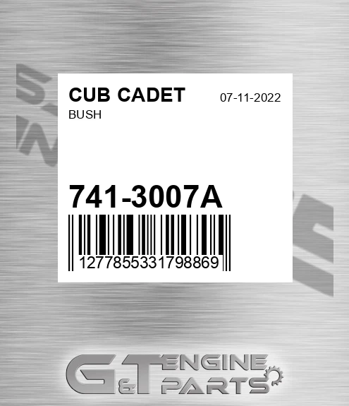 741-3007A Bush for CUB CADET