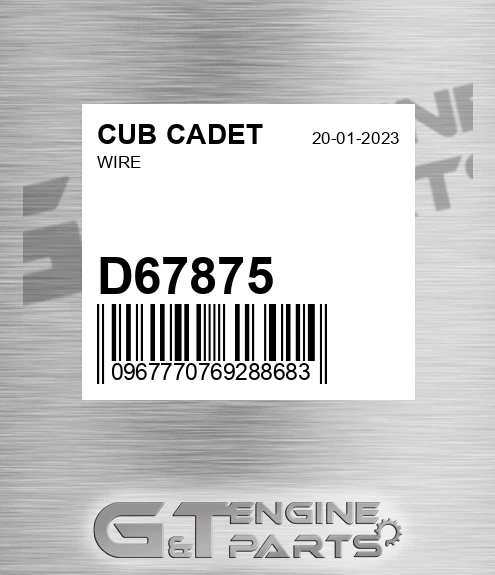 D67875 Wire