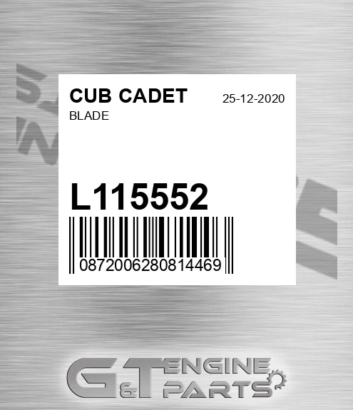 L115552 Blade