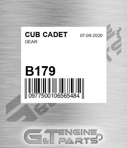 B179 Gear