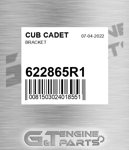 622865R1 Bracket for CUB CADET