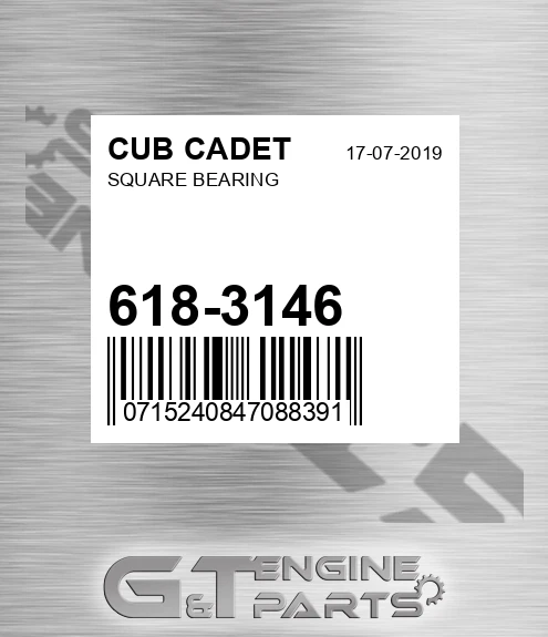618-3146 Square Bearing