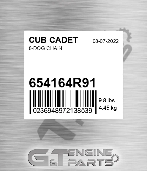 654164R91 8-dog Chain