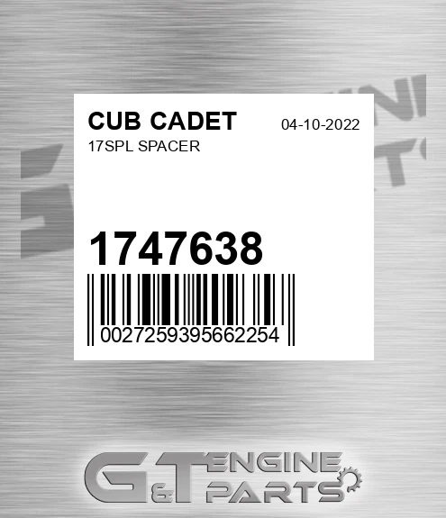 1747638 17spl Spacer
