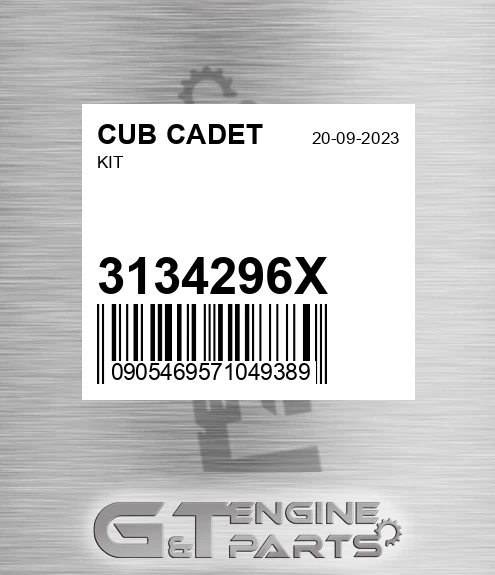 3134296X Kit