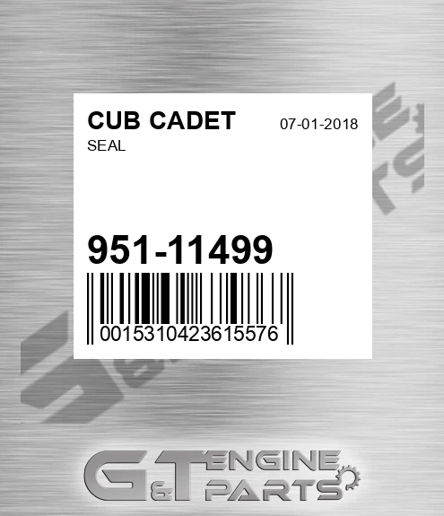 951-11499 Seal for CUB CADET
