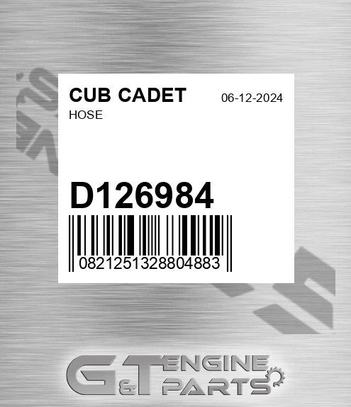 D126984 Hose