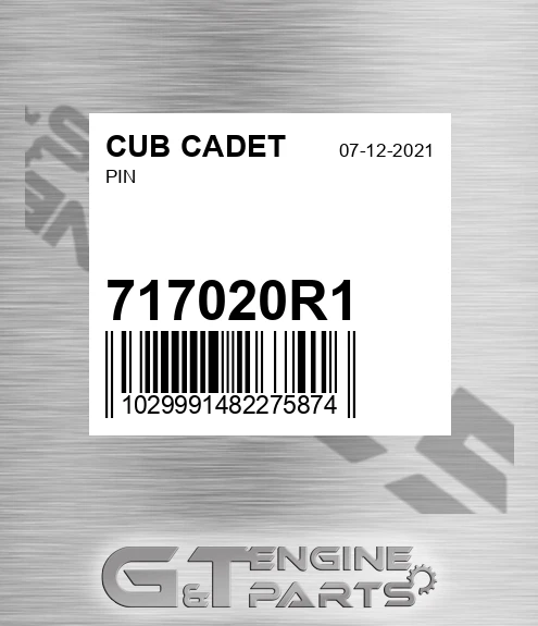717020R1 Pin