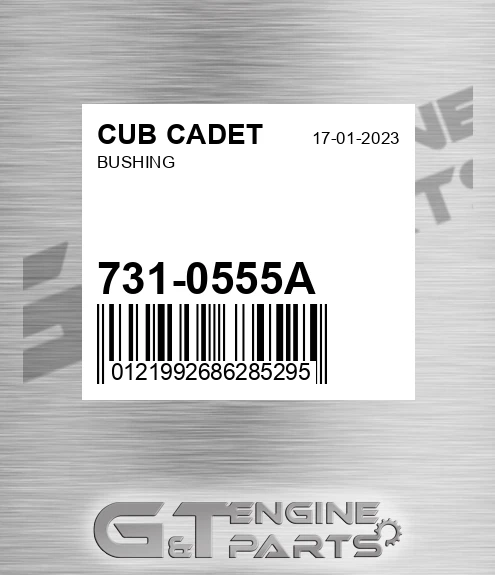 731-0555A Bushing for CUB CADET