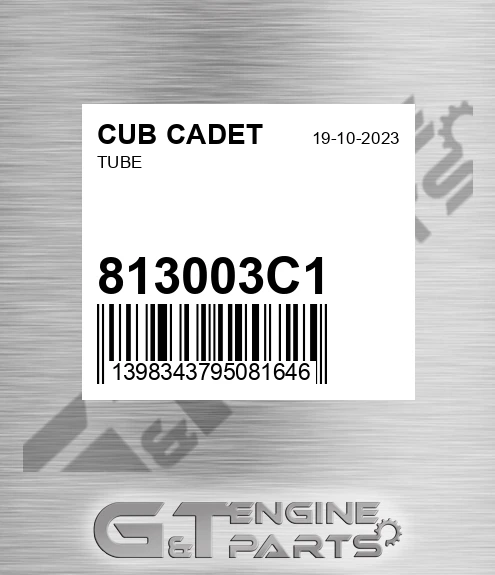 813003C1 Tube