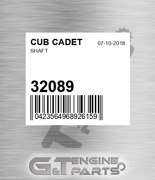 32089 Shaft