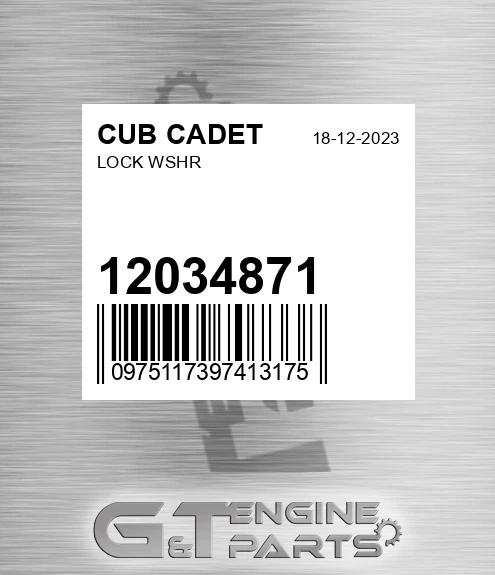 12034871 Lock Wshr
