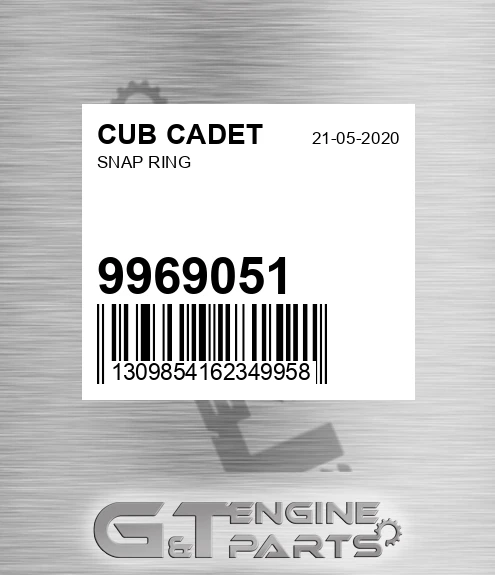 9969051 Snap Ring