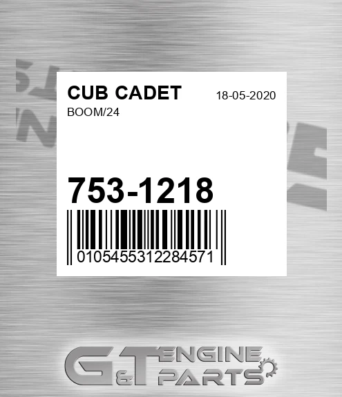 753-1218 Boom/24 for CUB CADET