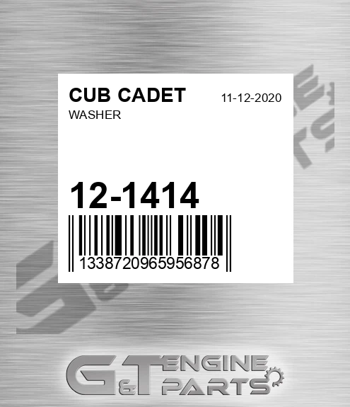 12-1414 Washer