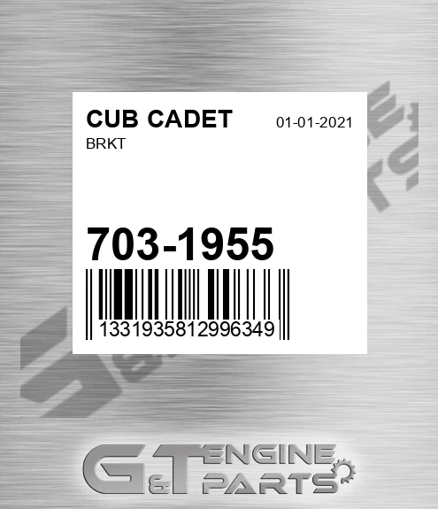 703-1955 Brkt for CUB CADET