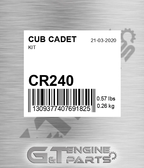 CR240 Kit