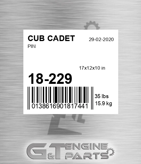18-229 Pin