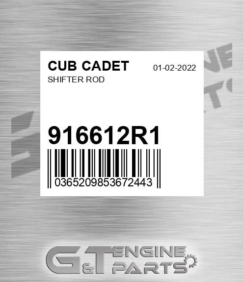916612R1 Shifter Rod