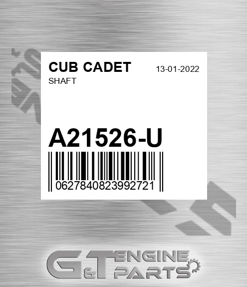 A21526-U Shaft