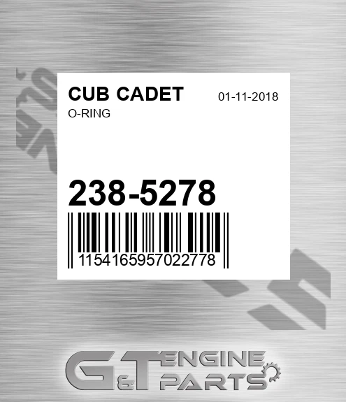 238-5278 O-ring