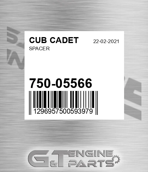 750-05566 Spacer for CUB CADET
