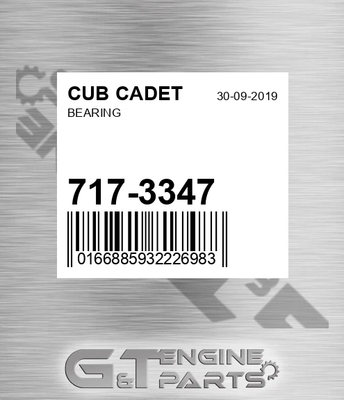 717-3347 Bearing for CUB CADET