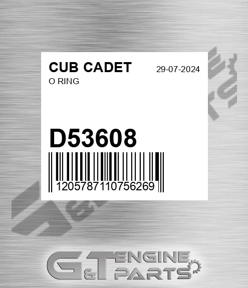 D53608 O Ring