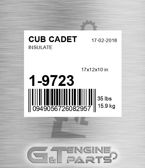 1-9723 Insulate